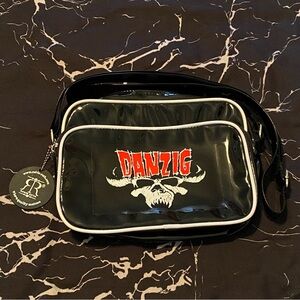 Danzig Skull Crossbody Retro Vinyl Bag